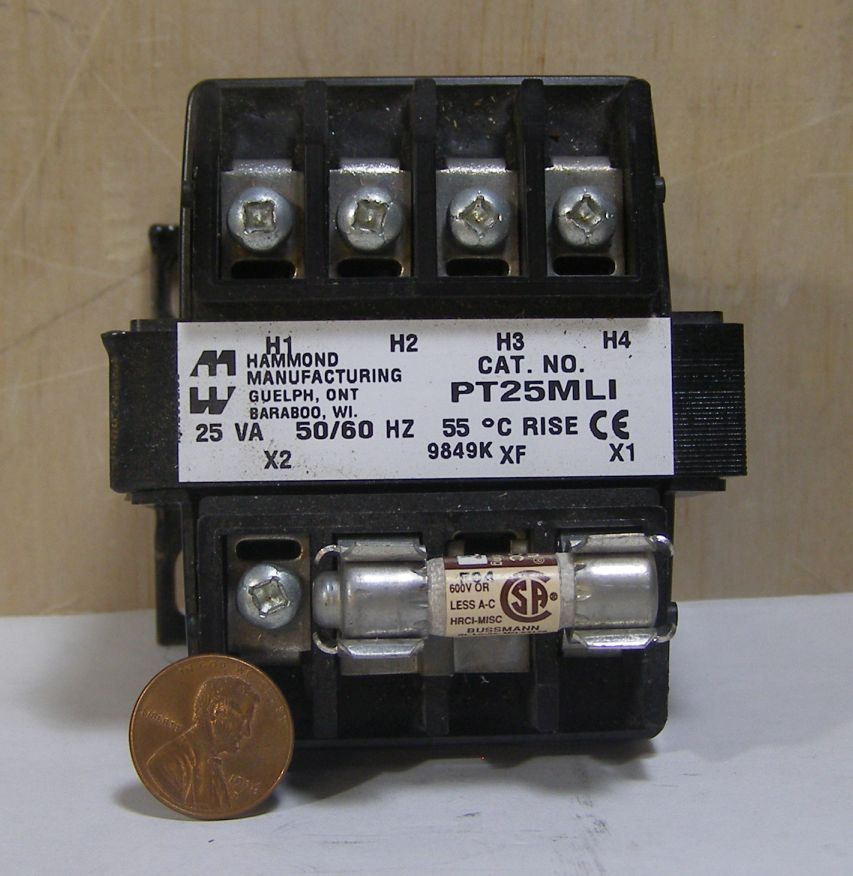 HAMMOND MANUFACTURING ELECTRICAL BREAKER PT25MLI 25VA 50/60Hz