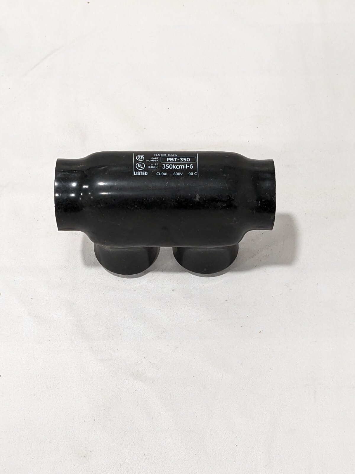 ILSCO Insulated Splicer-Reducer Connector 350kcmil-6 PBT-350