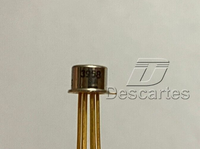 1pcs – Philips LS3958 N-channel JFET Gold-Pin Low-Noise Low-Drift (2N3958)