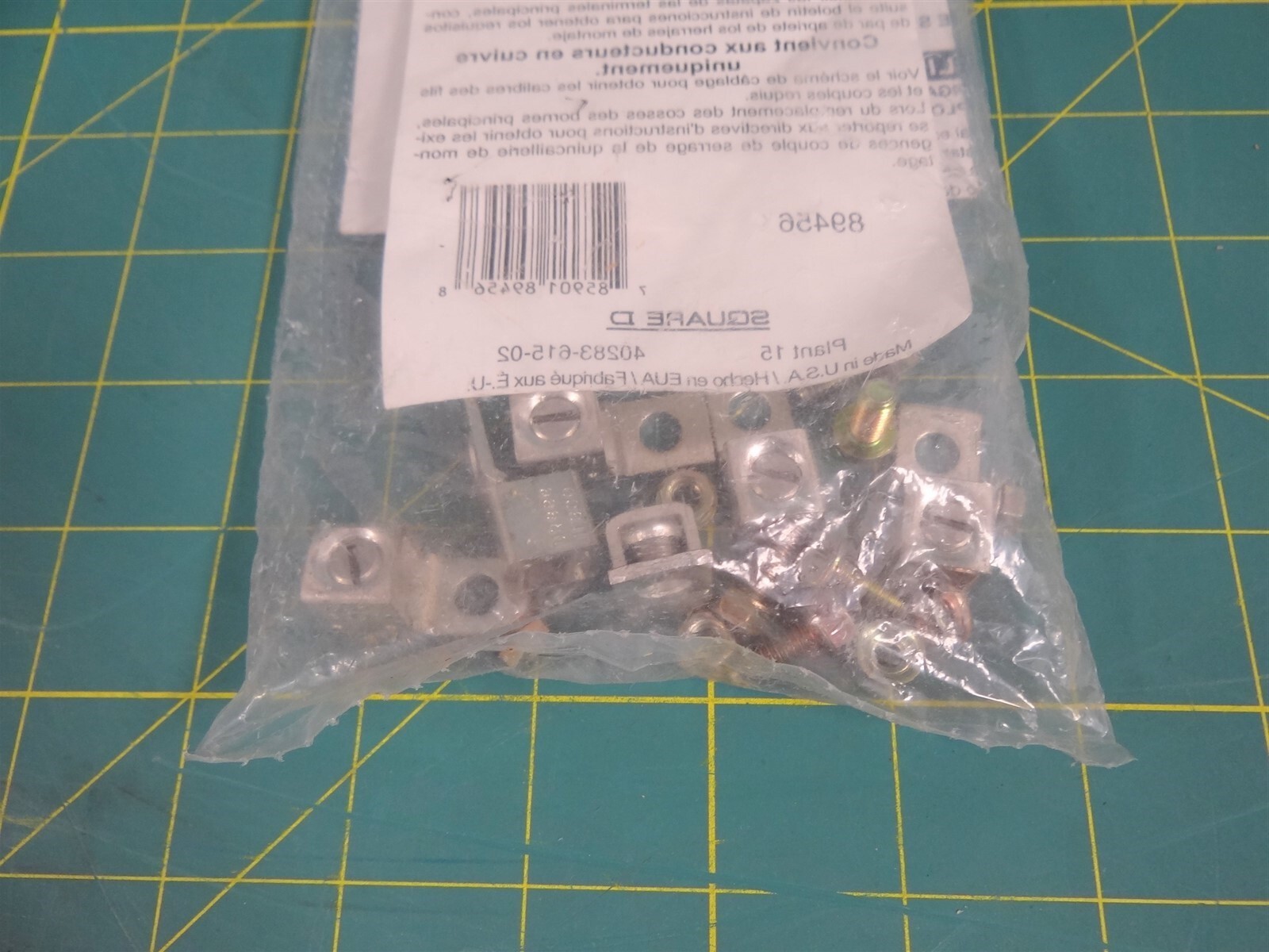 Square D CL0306F Lug Kit for F Series Switch NEW