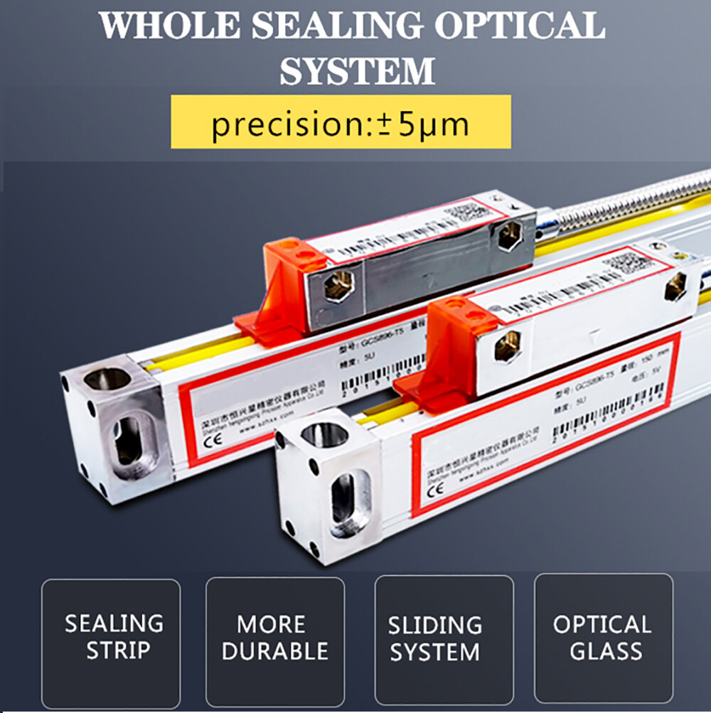 Linear Sensor Scale 2Axis/3Axis Digital Readout DRO Display for Mill Lathe EDM