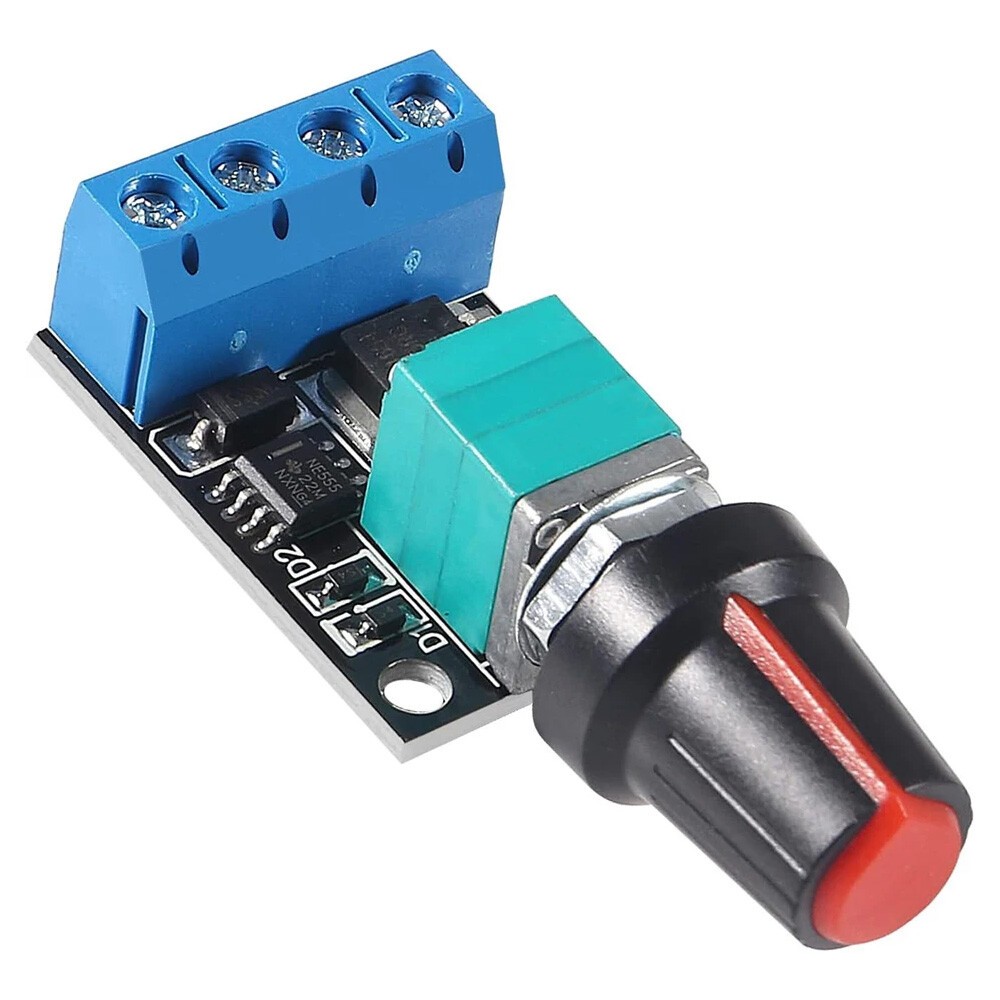 10PCS 5V-16V 10A Variable Voltage Regulator PWM DC Motor Speed Controller Switch