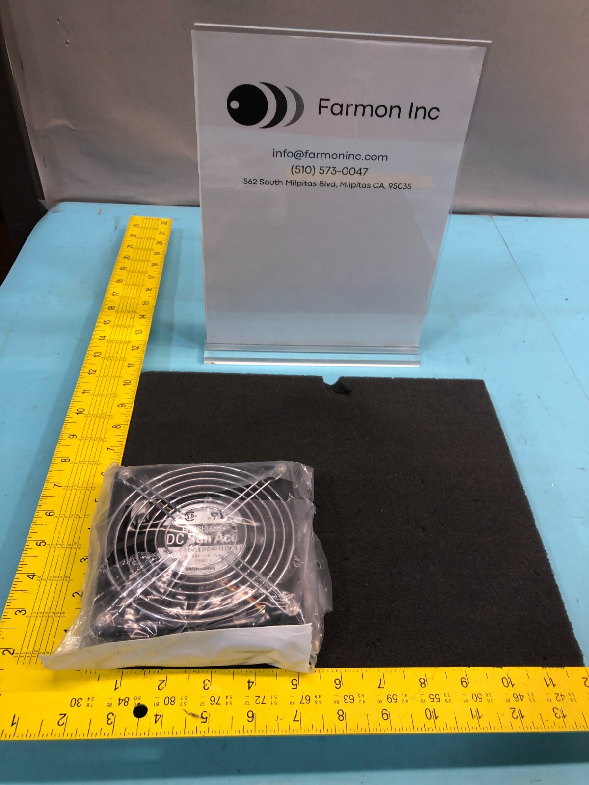 Sanyo Denki 109R1224H1D011 Brushless DC San Ace Fan, VME, 233571484, 165588