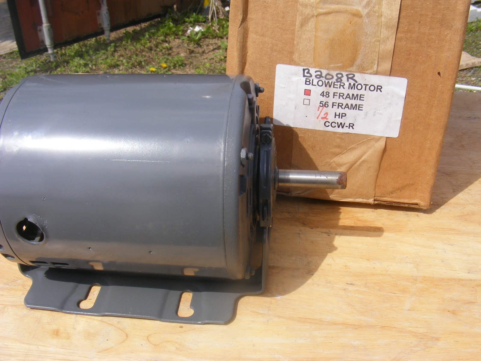 Marathon xqm48517d1084b 1/8HP Electric Motor 1725RPM 115v