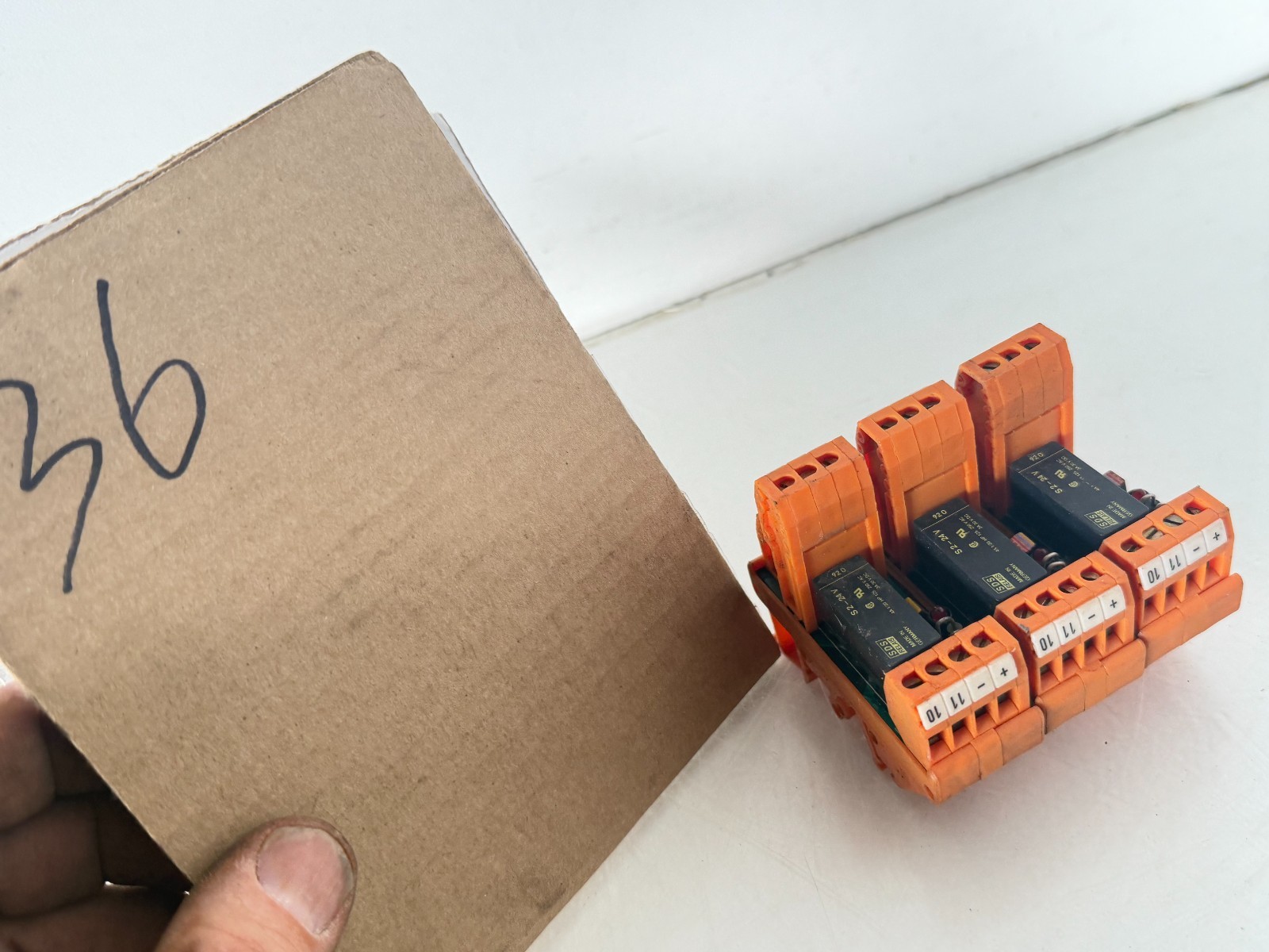 WEIDMULLER RS32 24VUC LD LP 2U Electromagnetic RELAY 24V AC/DC 4A Din (36)