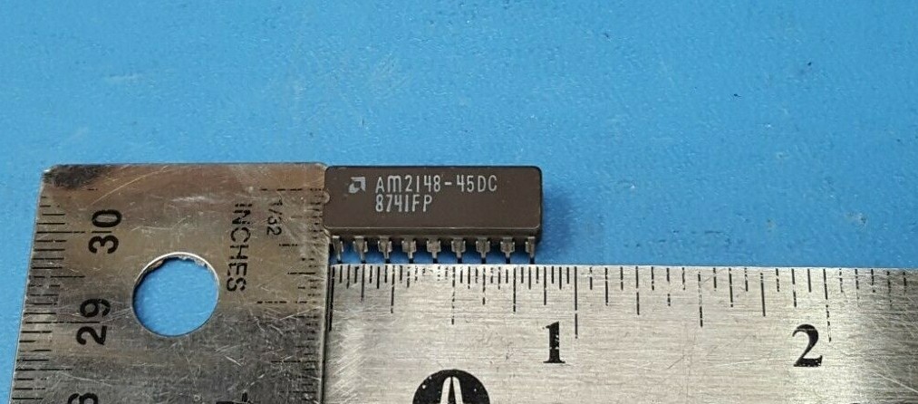IC, AM2148-45DC, AMD, Static RAM, 18 Pin, DIP (2 pcs)