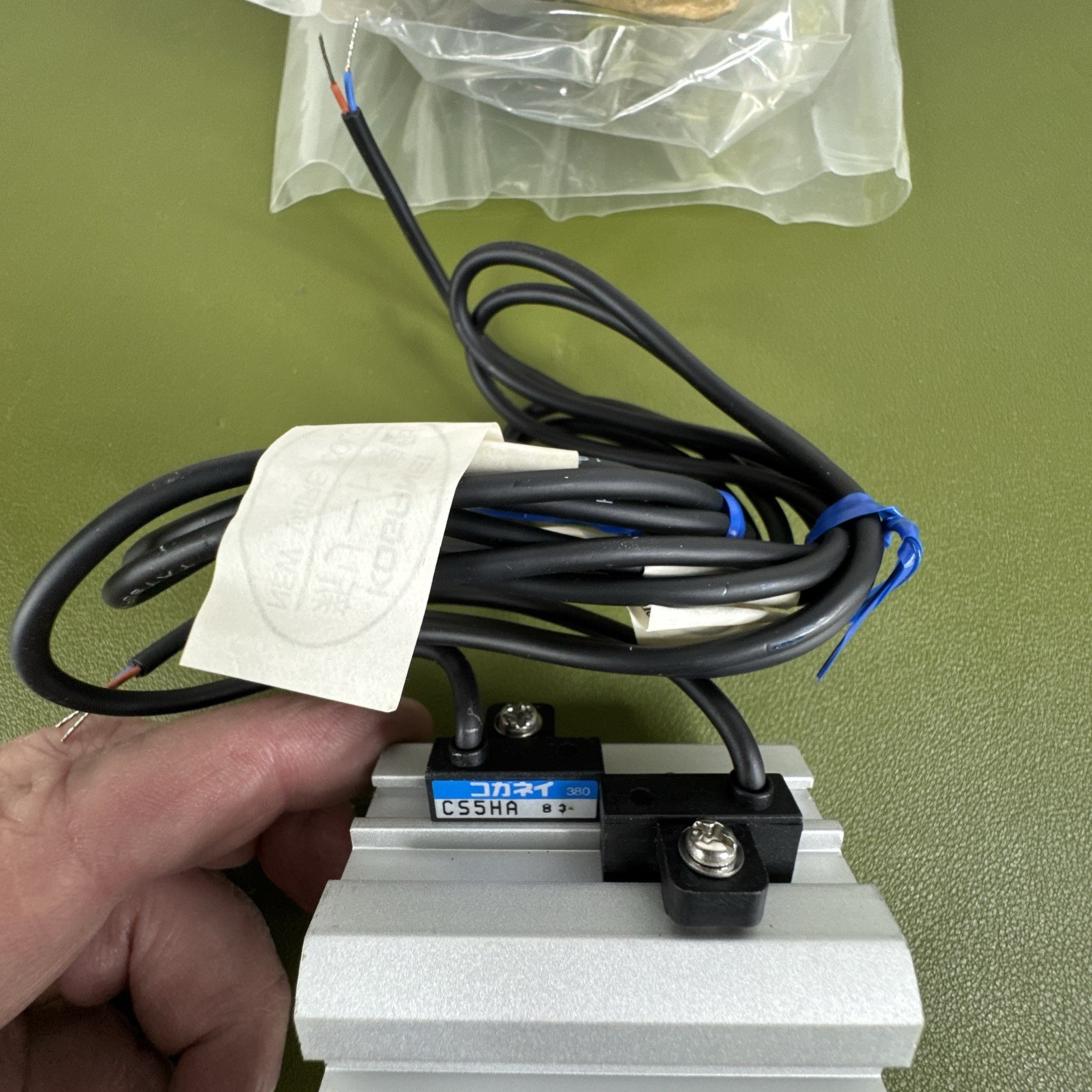 Koganei JDAFS25X30-CS5HA2-230W Air Cylinder, w Wiring