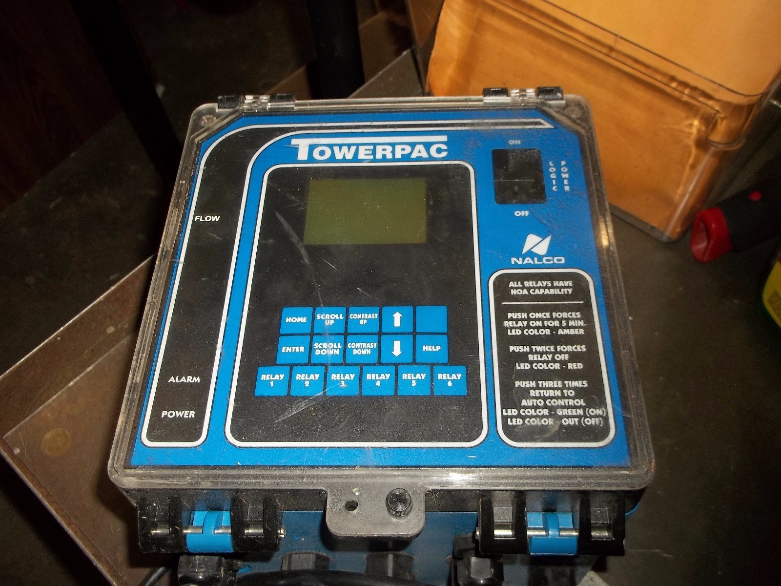 NALCO TOWERPAC TP21006 90-250 VOLTS 12 AMPS 5A 50/60HZ 1 PH REV B INDUCTIVE (V5)