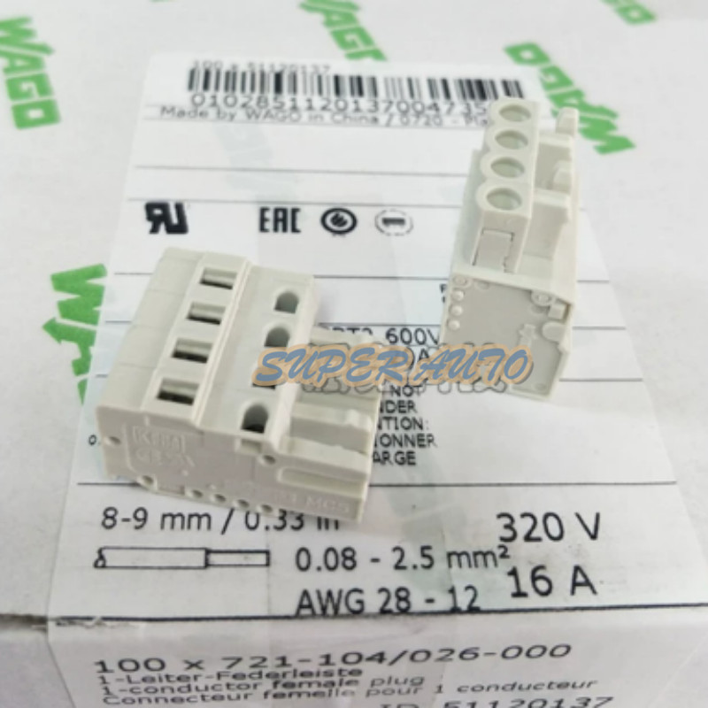 100PCS NEW FOR Connector 721-104/026-000