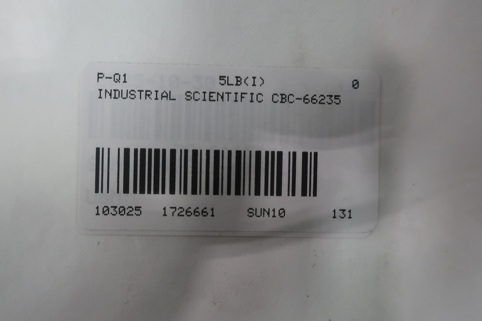 Industrial Scientific CBC-66235 Battery Charger 12v-dc
