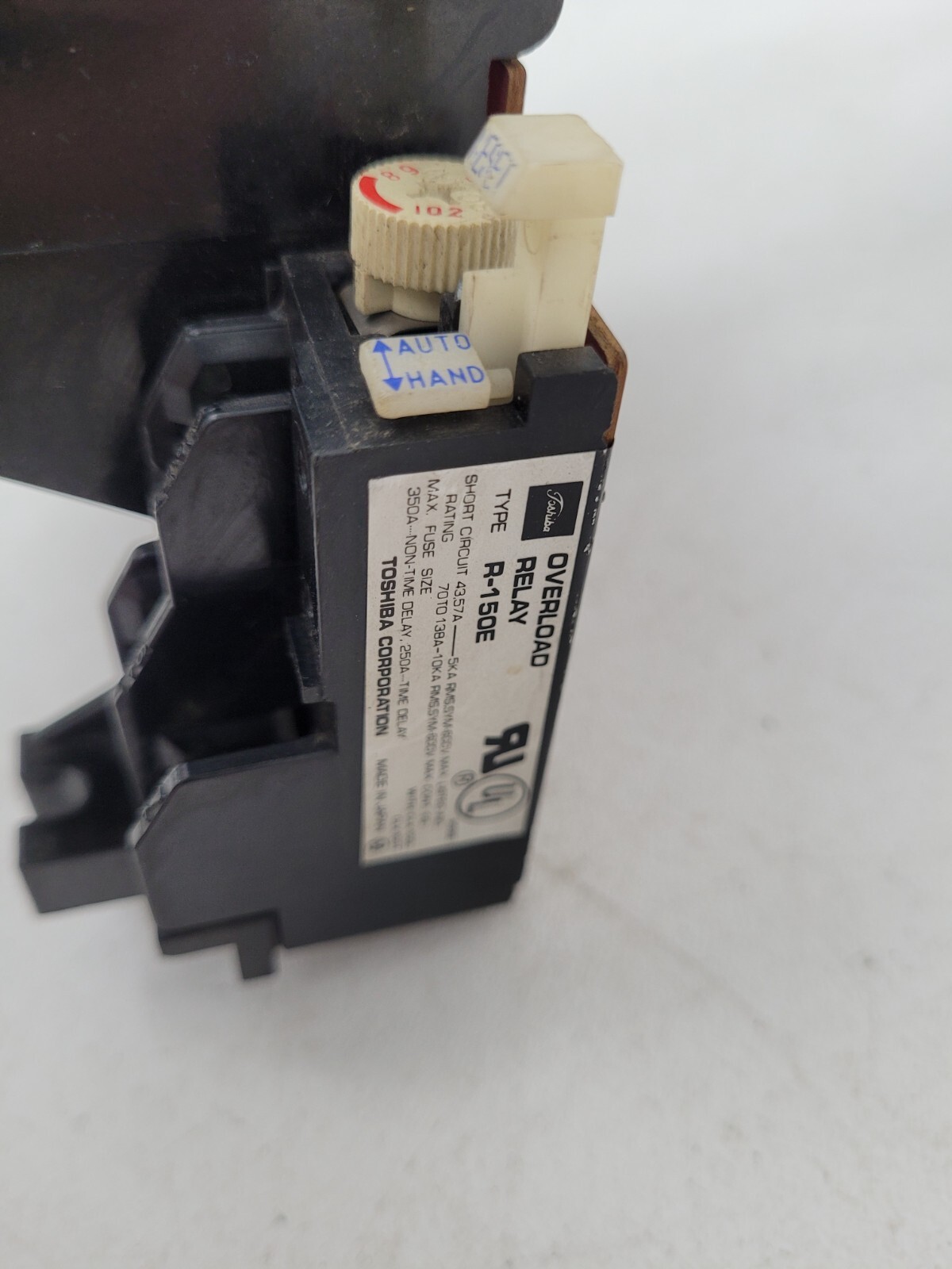 R-150E Toshiba Overload Relay w/ Lugs – Next Day Option