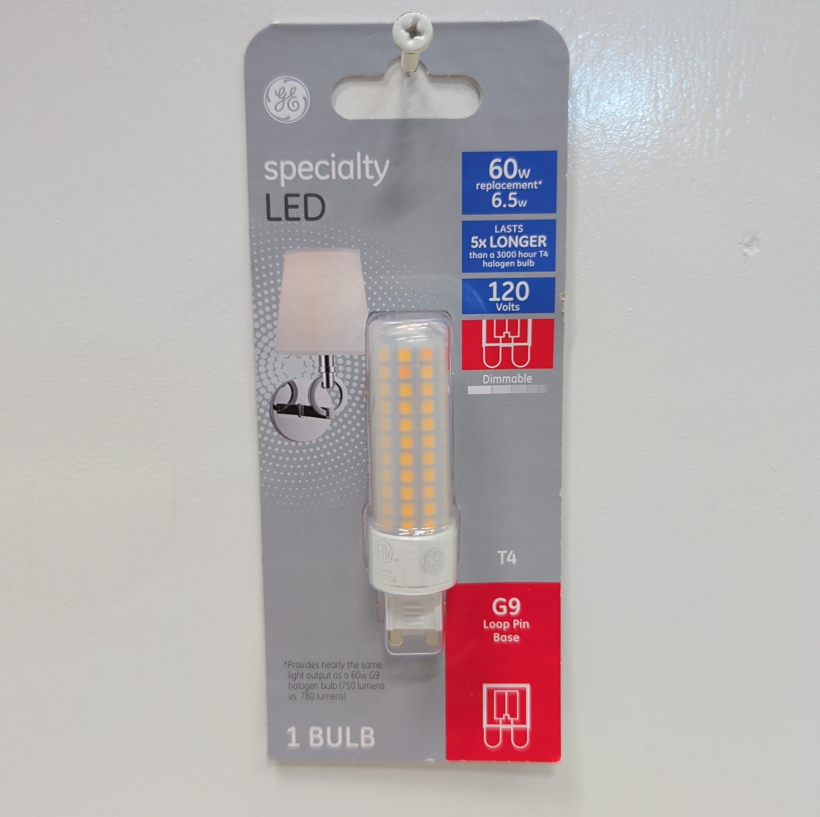 LED Light Bulb 6.5W 750 Lumens Soft White 93129028 60W Equivalent New