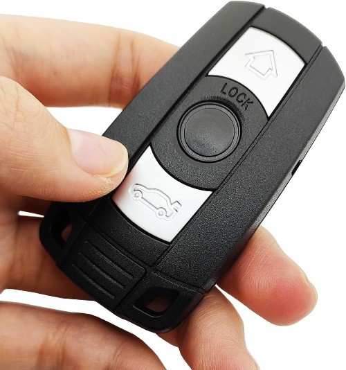 Replacement Key Fob Cover Case for BMW 1 3 5 Series E90 E92 E93 X3 Model: B-1