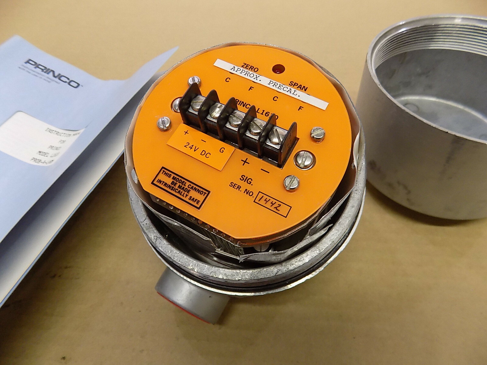 NEW PRINCO INSTRUMENTS NULL KOTE LEVEL CONTROL MODULE / L1610 24V