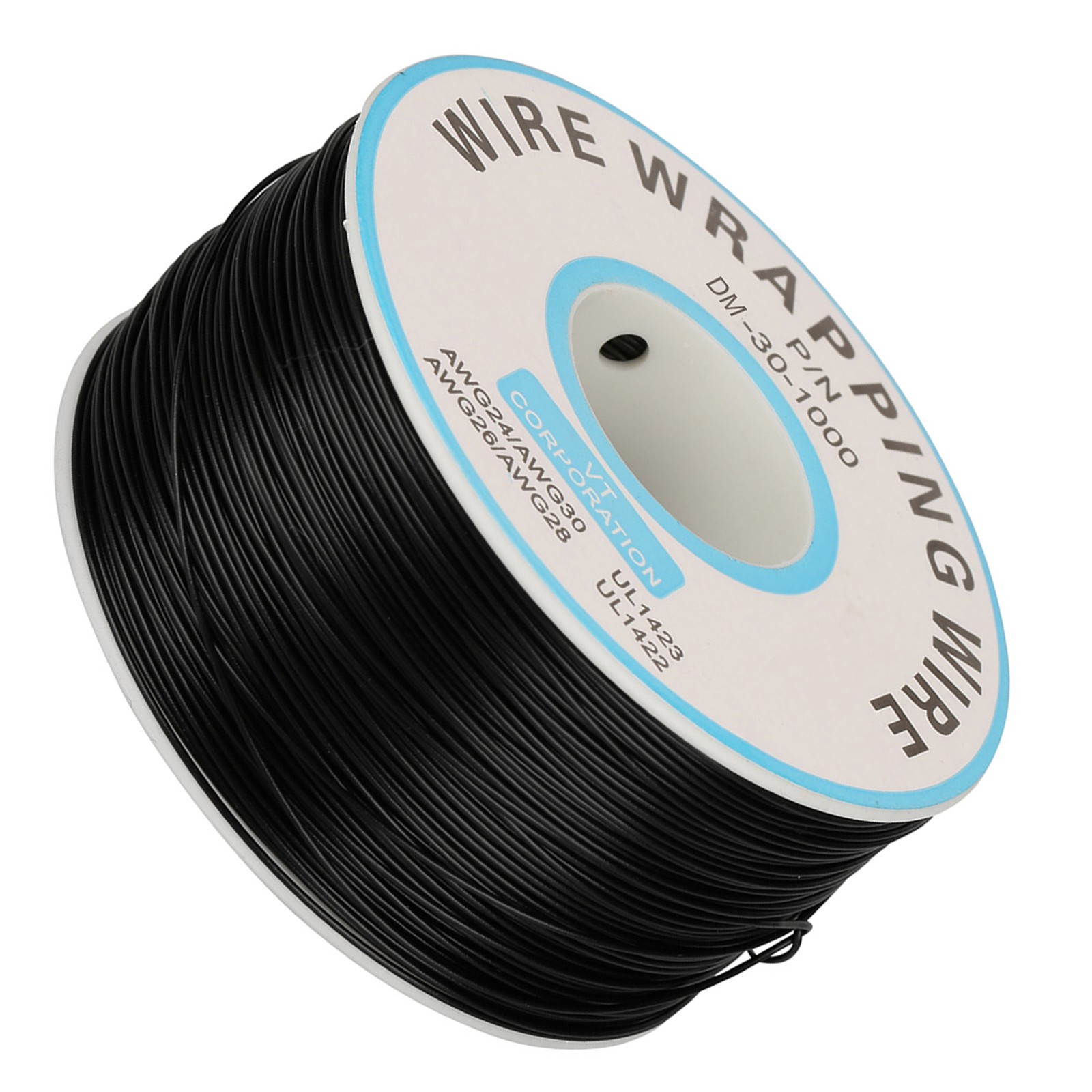 1Roll Wire-Wrapping Single Copper Wire Strand 30AWG Cable 0.25mm Core Diameter