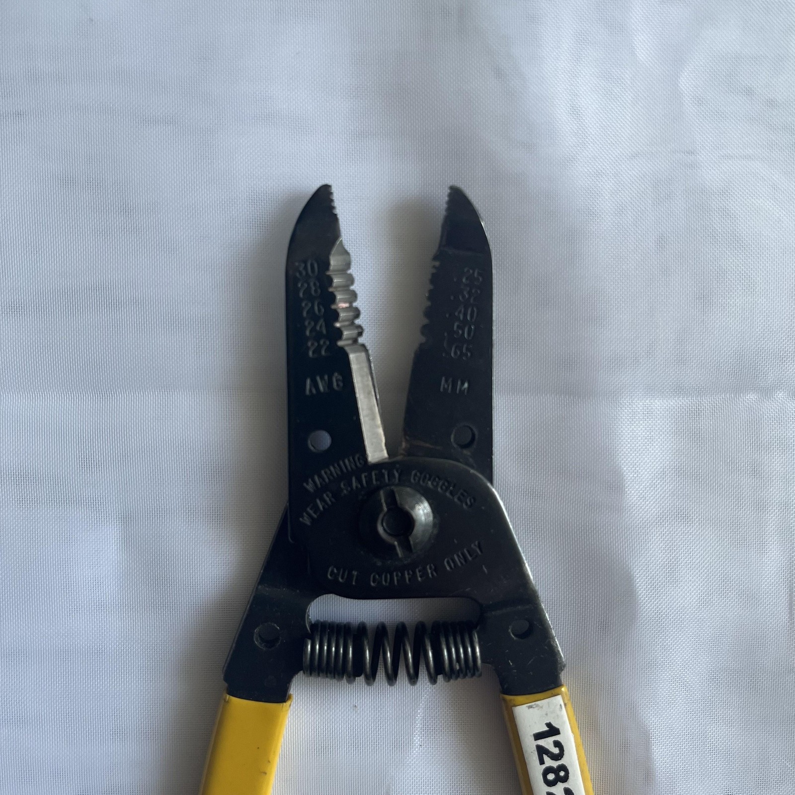 Contact East C125 Wire Stripper Cutter Tool Yellow Handle USA AWG MM Multi Size