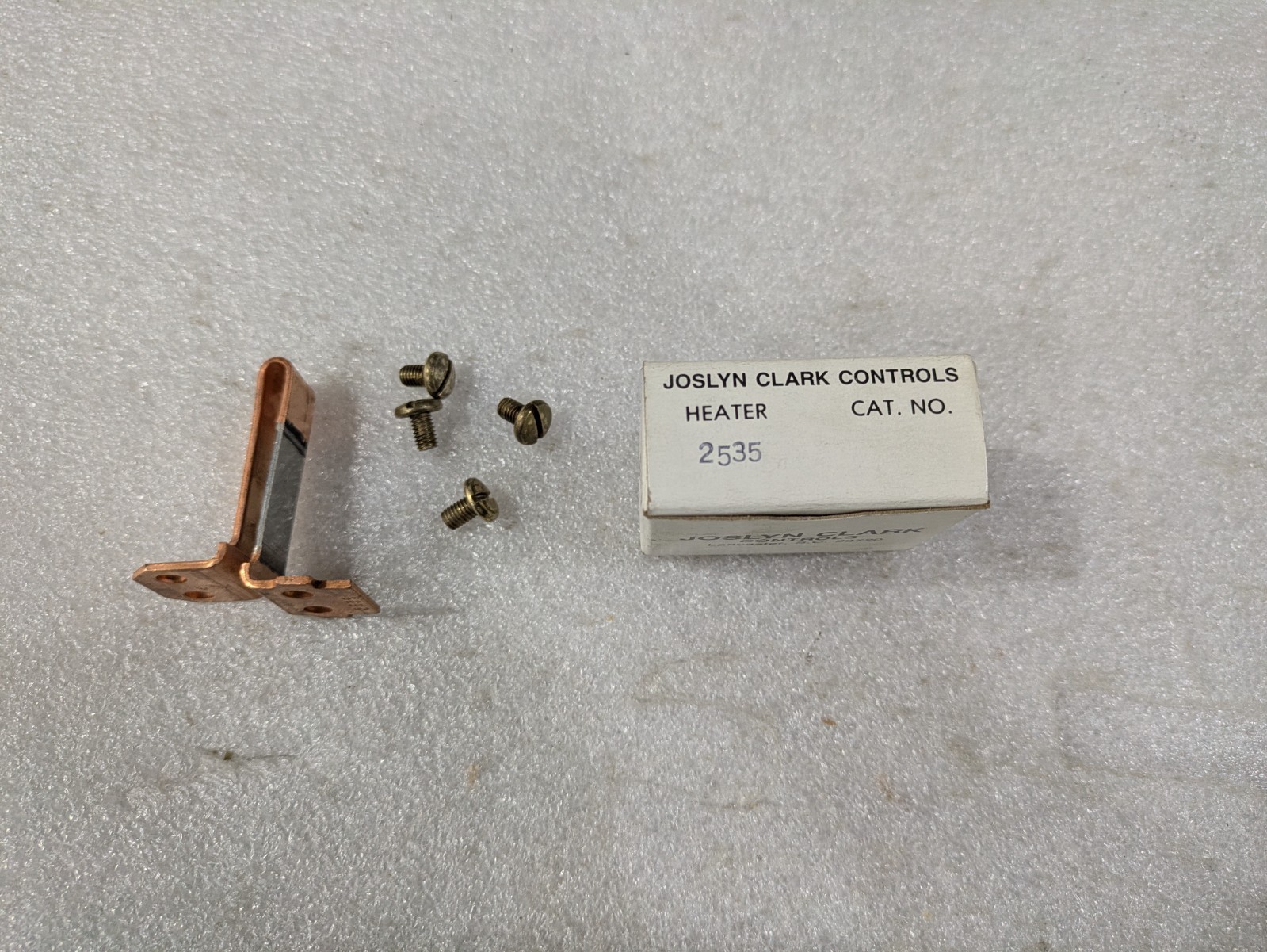 Joslyn Clark Sylvania 2535 Thermal Overload Relay Heater Element Motor Starter