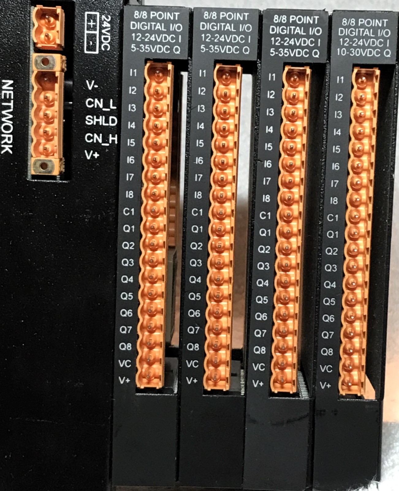HORNER IC3000CS200M CONTROL SYSTEM WITH (4) IC300MIX912B CARDS USED PLEASE READ