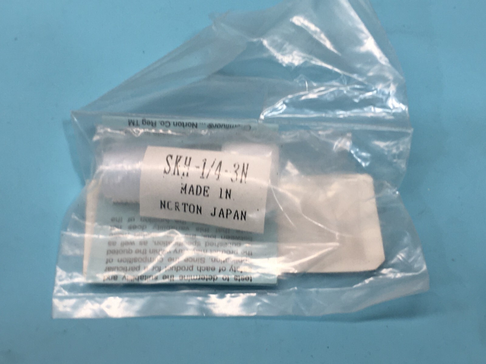 LOT OF 5 NORTON A1077080 CONNECTOR TUBE 1/4″ X 3/8″ MPT PFA, SKH-1/4-3N, 166118