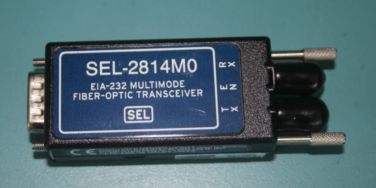 Schweitzer Engineering Laboratories SEL-2814M0 EIA-232 Fiber Optic Transceiver