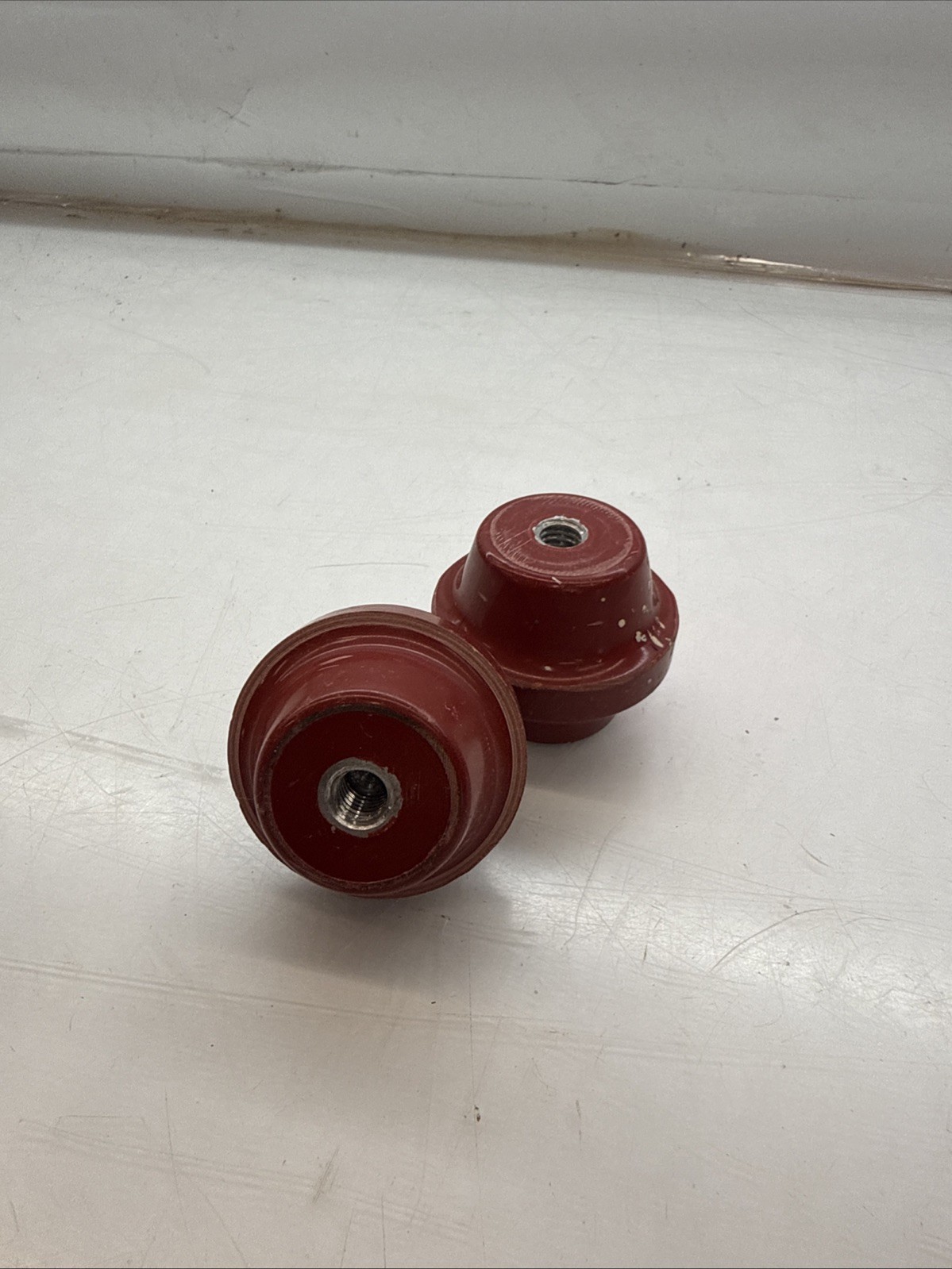 Glastic Standoff Electrical Insulator Fiberglass (Lot Of 2)