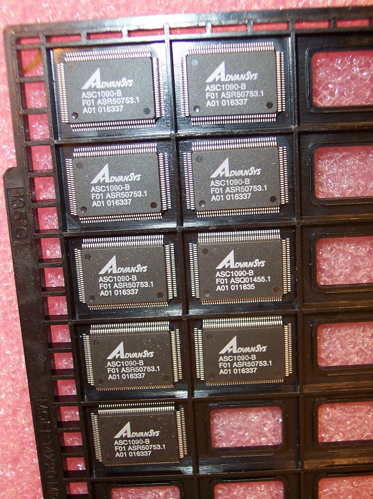 QTY (9) ASC1090-B ADVANSYS QFP SCSI CONTROLLER CHIP NOS