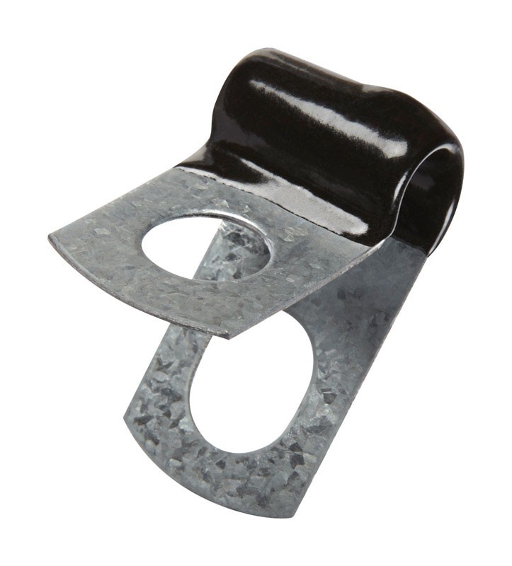 Jandorf 61540 Black Insulated Steel Clamp 1/4 D in.