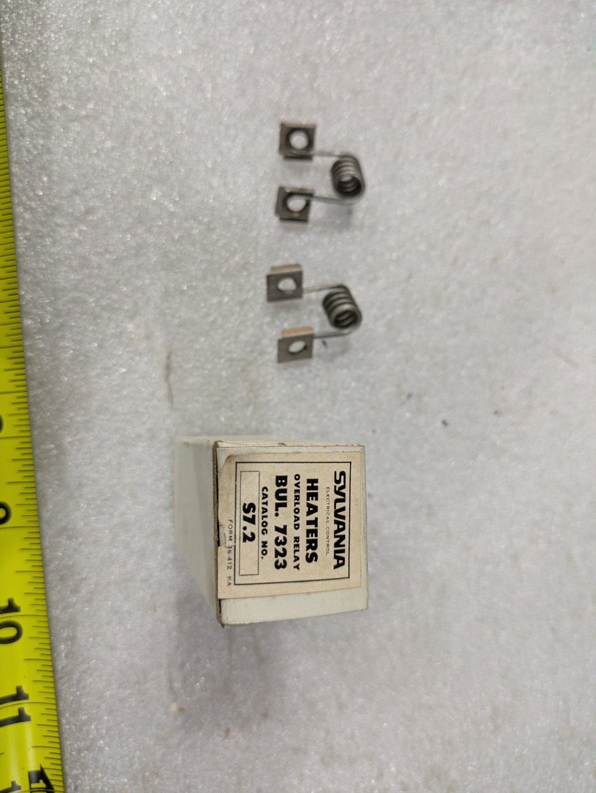 Sylvania Joslyn Clark 7323 S7.2 Overload Relay Heater Element Lot of 2 Motor