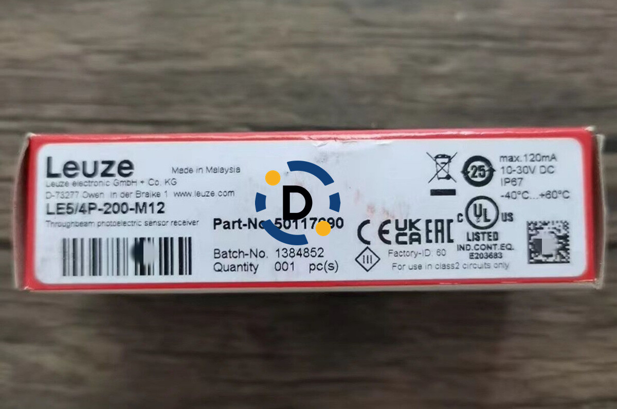 New leuze LE5/4P-200-M12 Photoelectric Switche