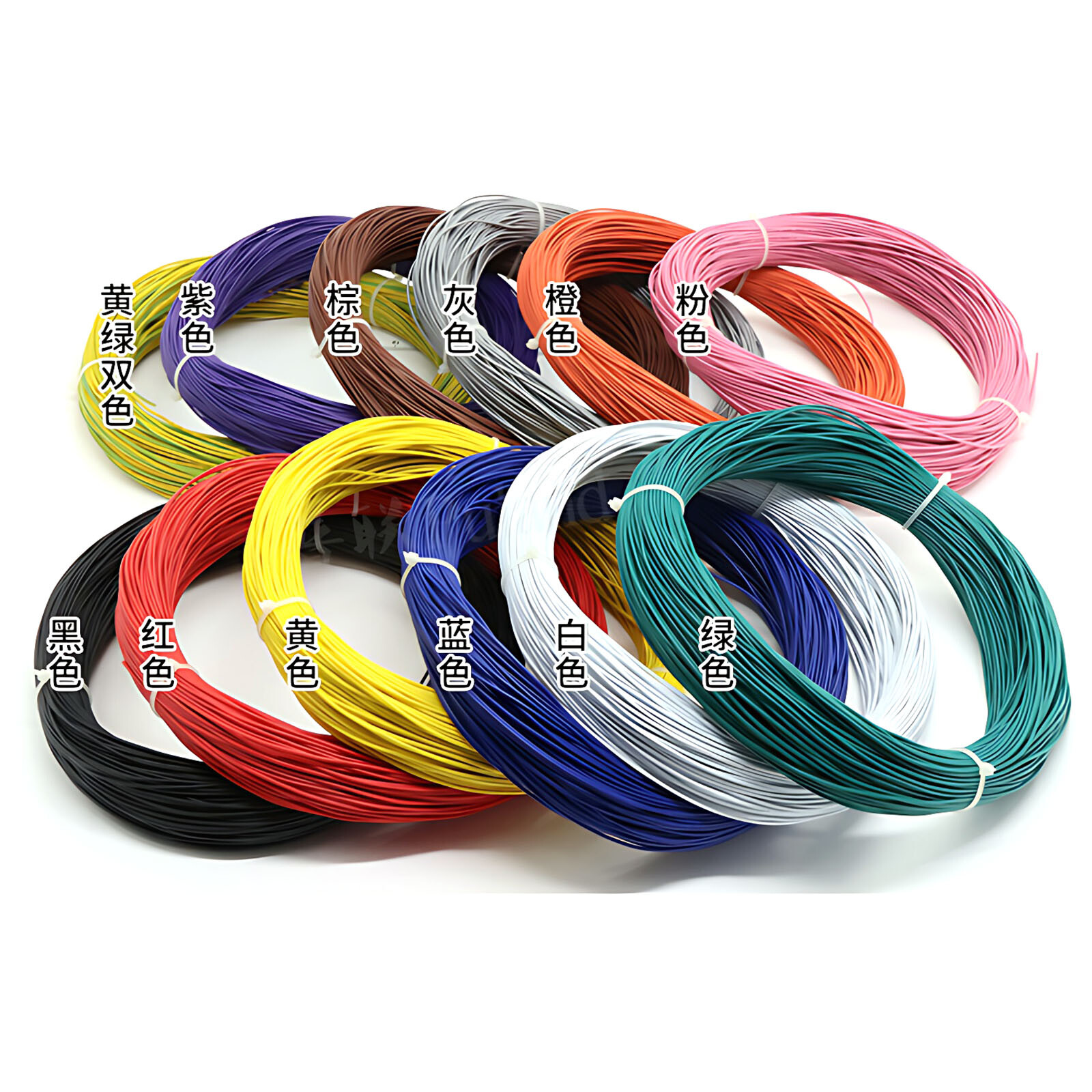 16~30AWG UL1007 Electrical PVC Cable Equipment Wire AWM Copper Tinned 80°C 300V