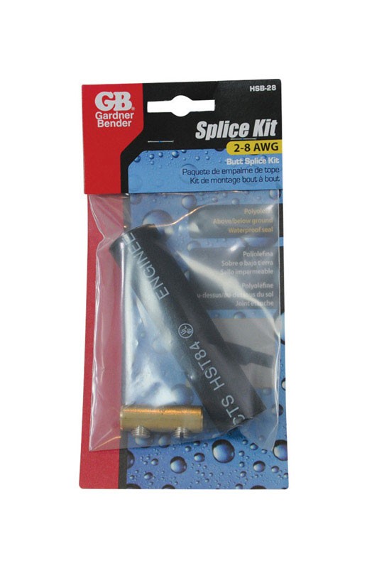 Gardner Bender HSB-28 #8-#2 AWG Underground Waterproof Butt Splice Kit