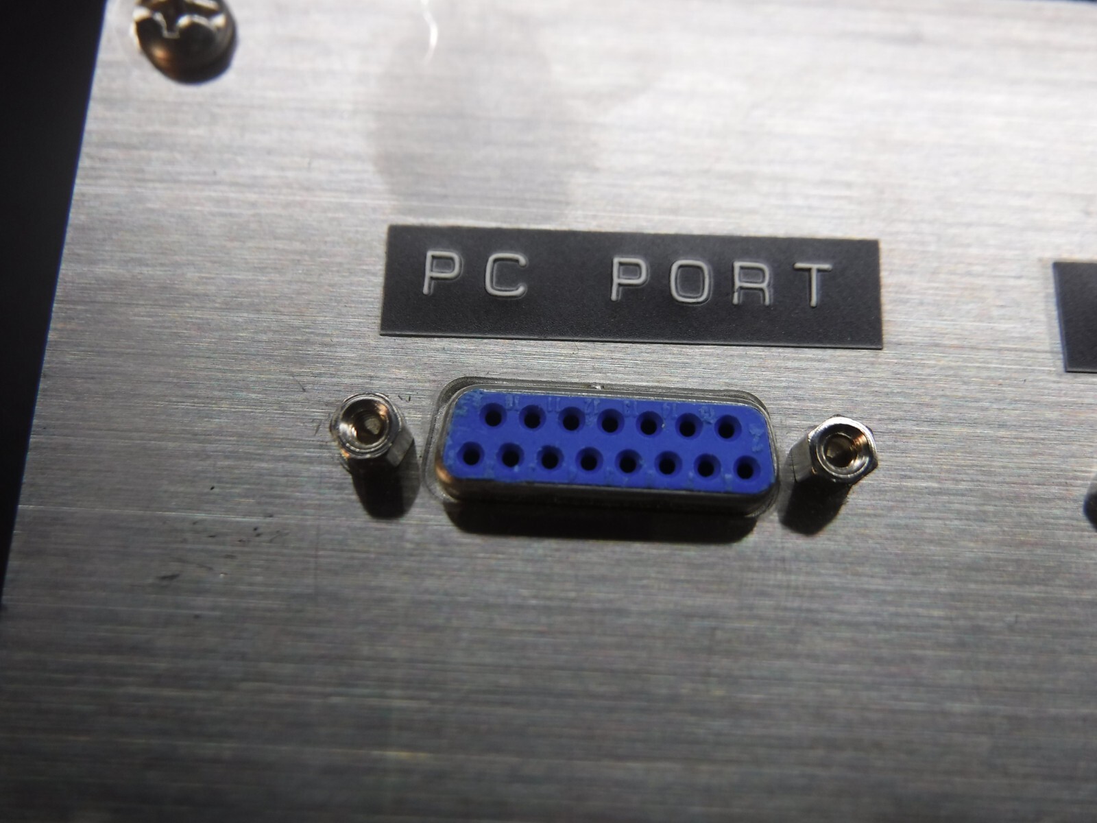 Exor TP-01 Touch Screen Panel Mounted In Custom Case With “Stop” Control/Button