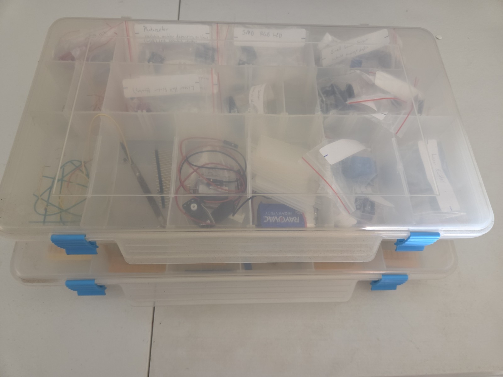 Misc. Electrical Arduino Kit Lots Of Random Both Cases Included