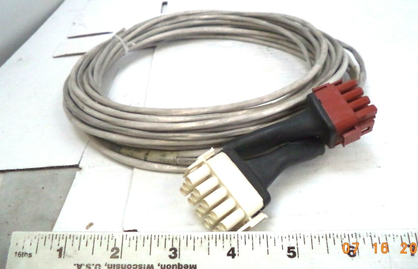 10-foot Manhattan CDT-H M64825 18 AWG Module/PSU Cable Assy, pn 931-8002