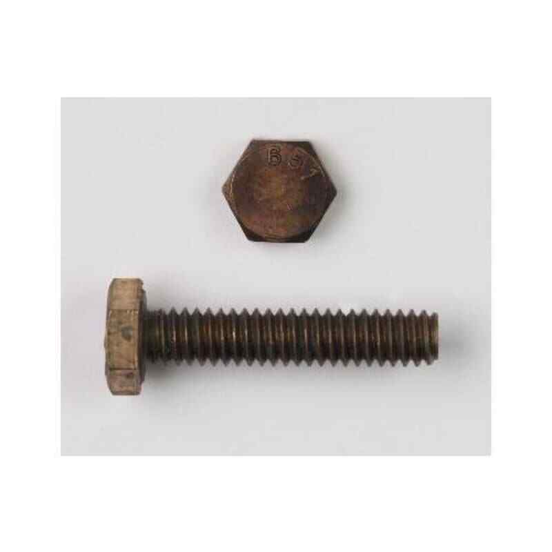 PECO 38X212HBSB, 3/8-16 X 2 -1/2″ HEX BOLT SILICON BRONZE, 1 pc