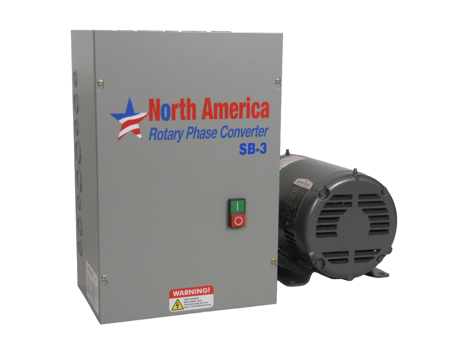 SB-3 Smart-Boost™ 3HP Digital Rotary Phase Converter, Custom Baldor Generator