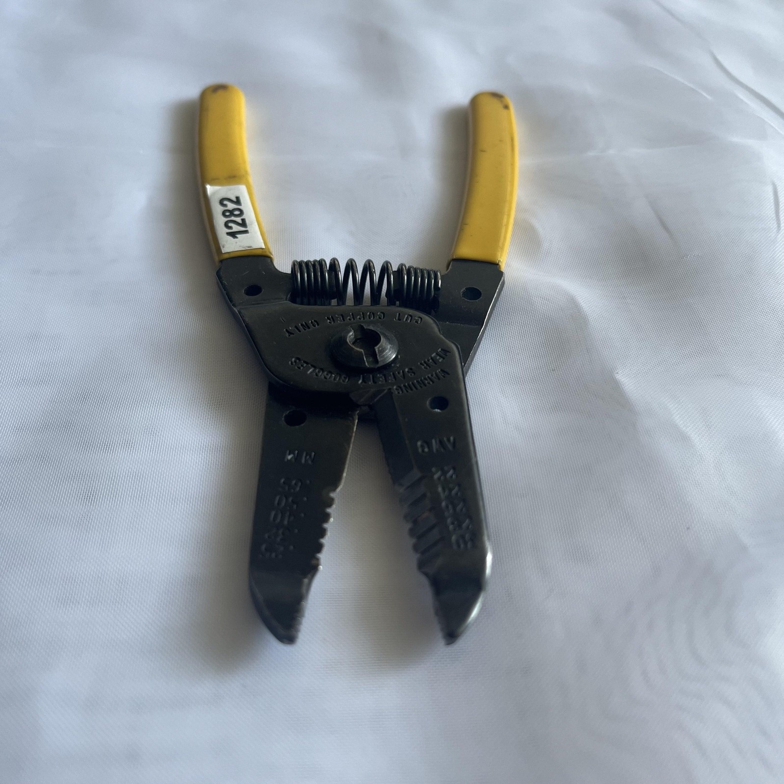 Contact East C125 Wire Stripper Cutter Tool Yellow Handle USA AWG MM Multi Size