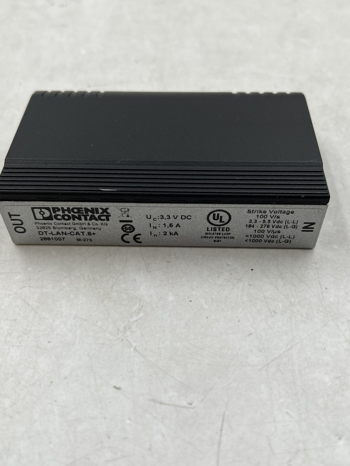 Phoenix Contact DT-LAN-CAT.6+ Surge Protective Device for Gigibit Ethernet