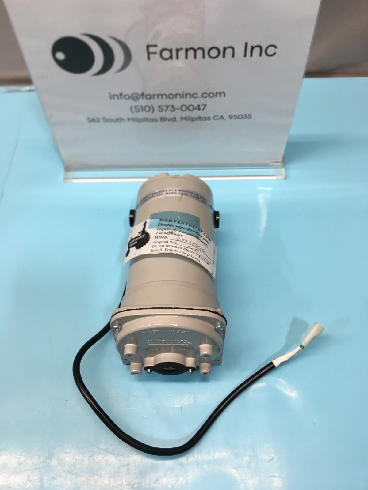 Barnant D-1632-3 Cole-Parmer CM34D28hz6B Masterflex Peristaltic Pump, 167986