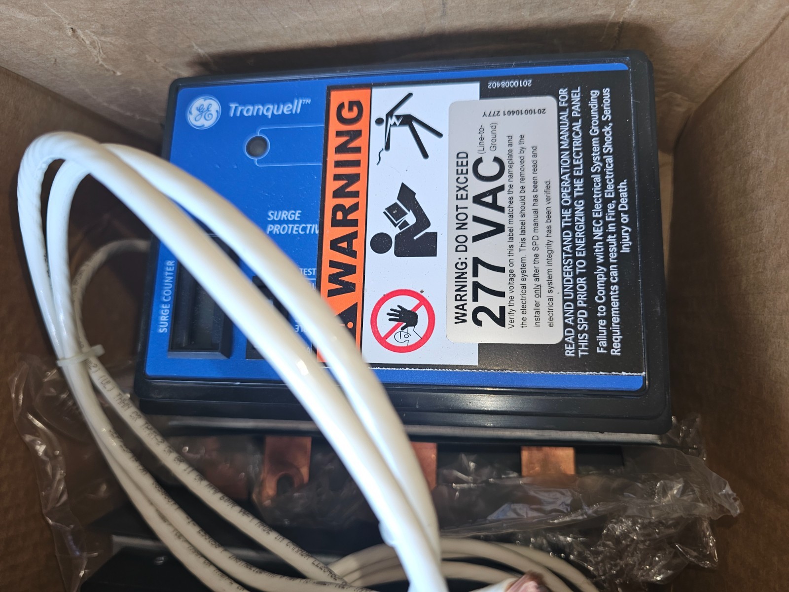GE Tranquell Surge Protective Protector Device TPME277Y06AS