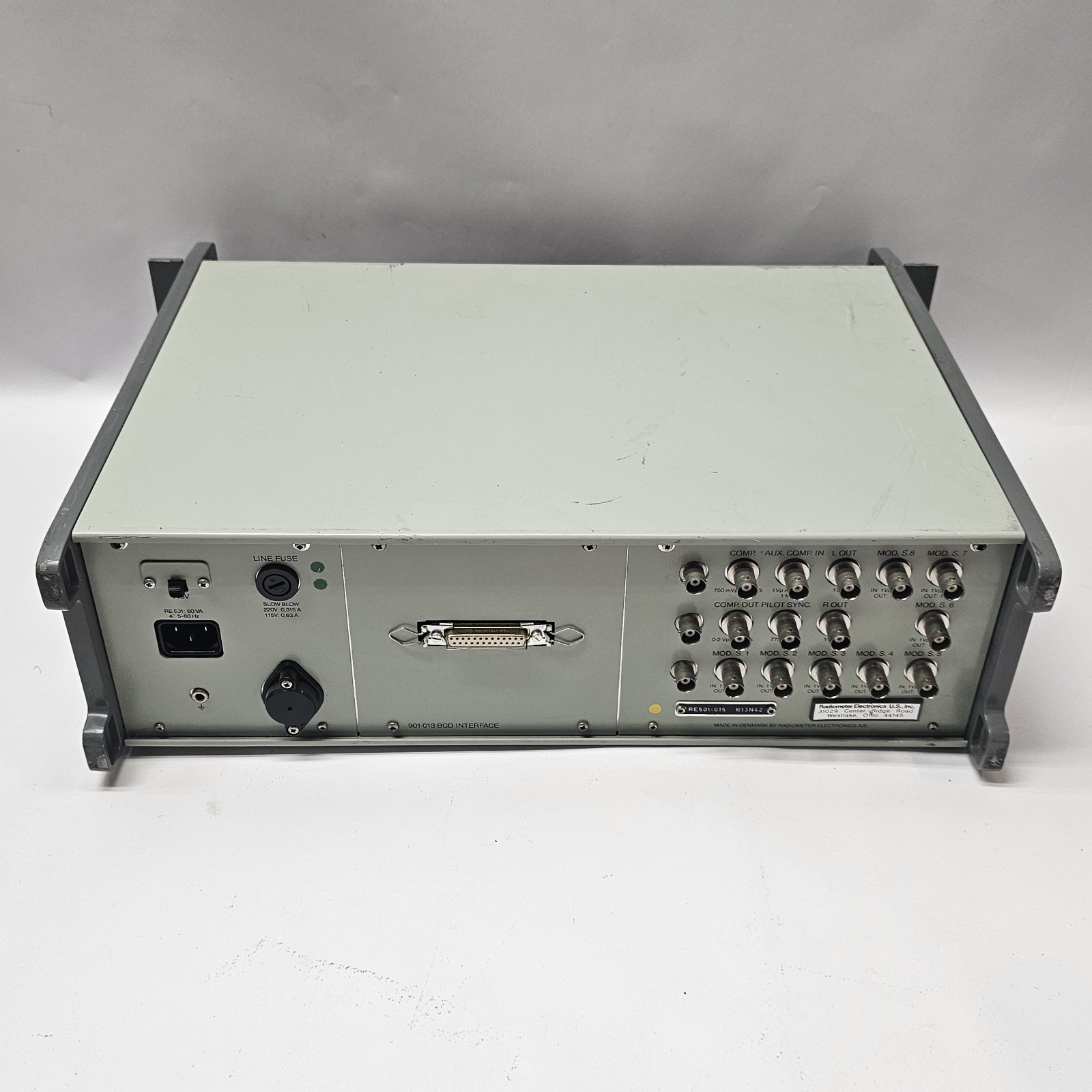 RE Technologies 501 Programmable Stereo Generator FM Encoder Coder 47.5-63Hz