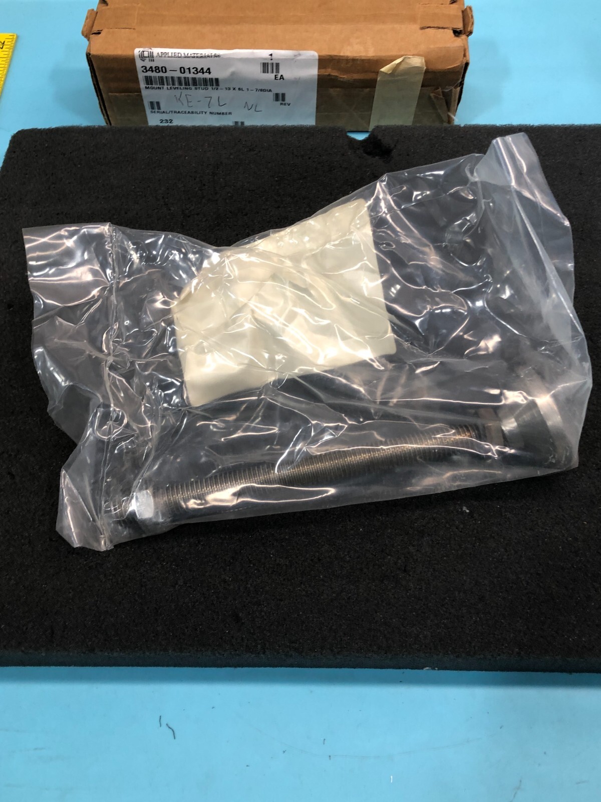 AMAT 3480-01344 Mount Leveling Stud 1/2-13 X 6L 1-7/8DIA, 179668
