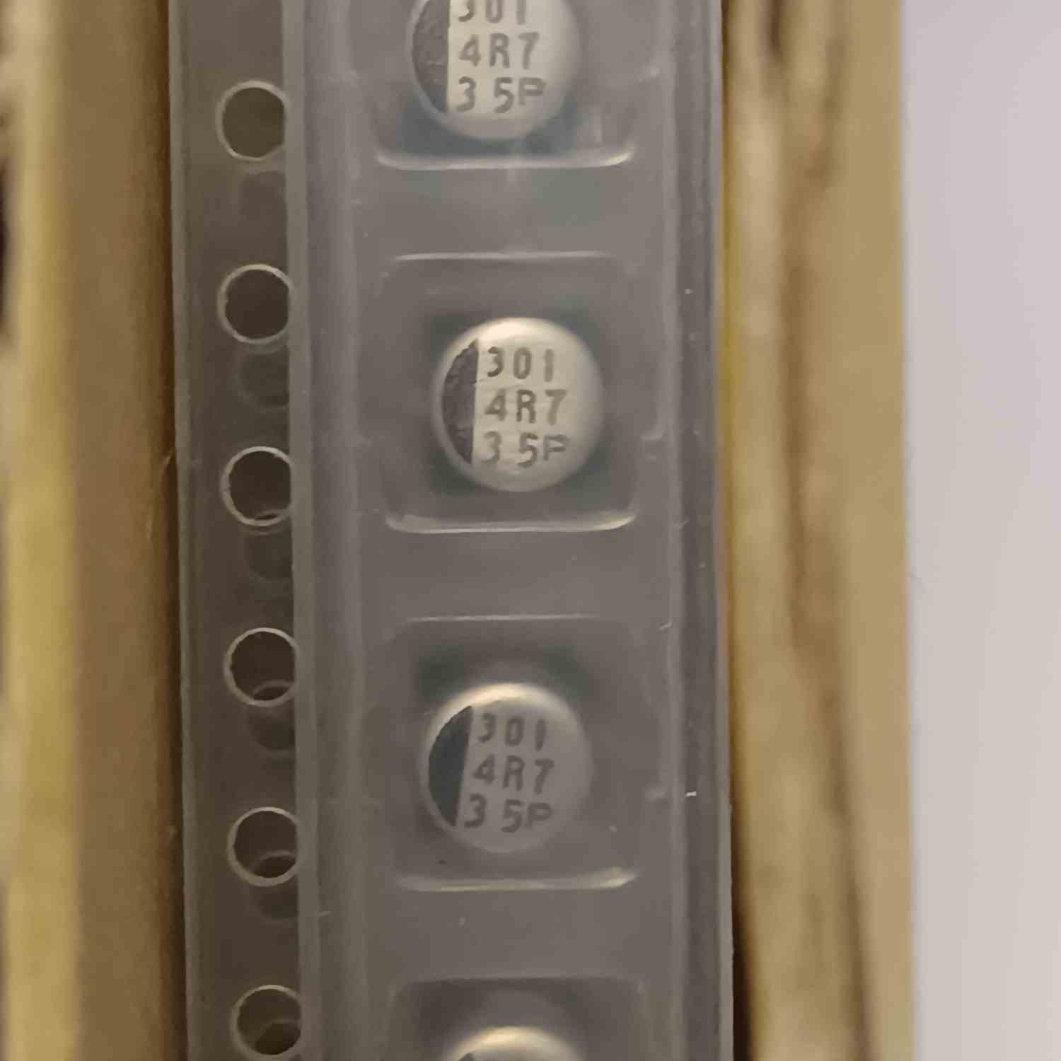 NACP4R7M35V 4.7uF 35V 4×4.5mm CAPACITOR (24 PCS)