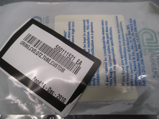 CHEMRAZ N031800622SS513 O-RING CPD 513, 500111521, CVD, QTZ, TUBE, CUSTOM,104942