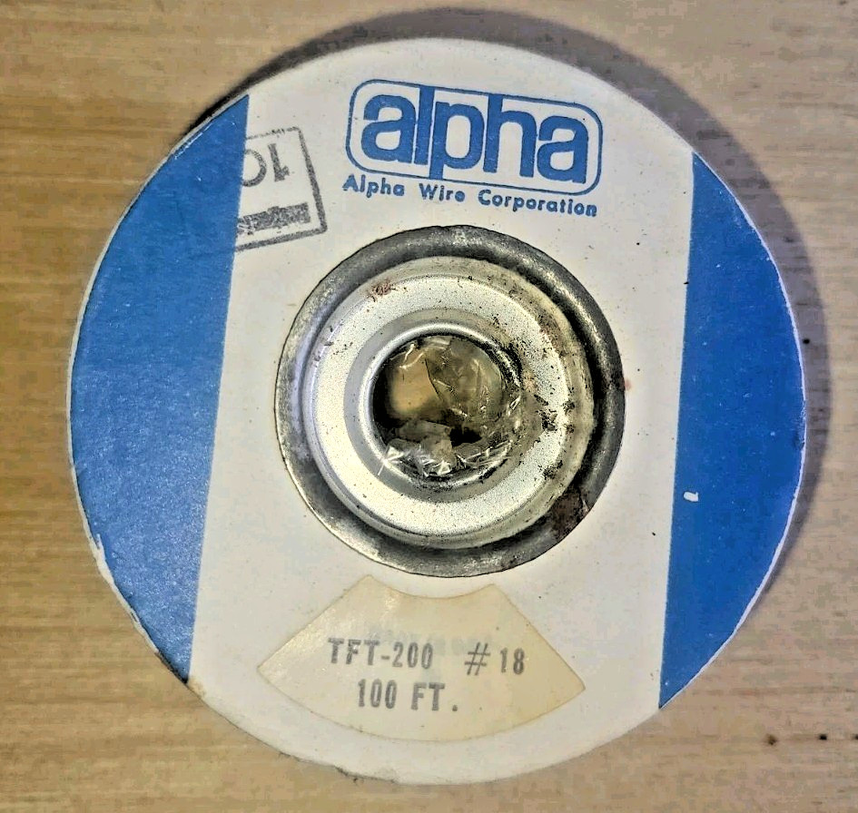 Alpha Wire TFT20018 Teflon Tubing TFT200-18. 100 ft