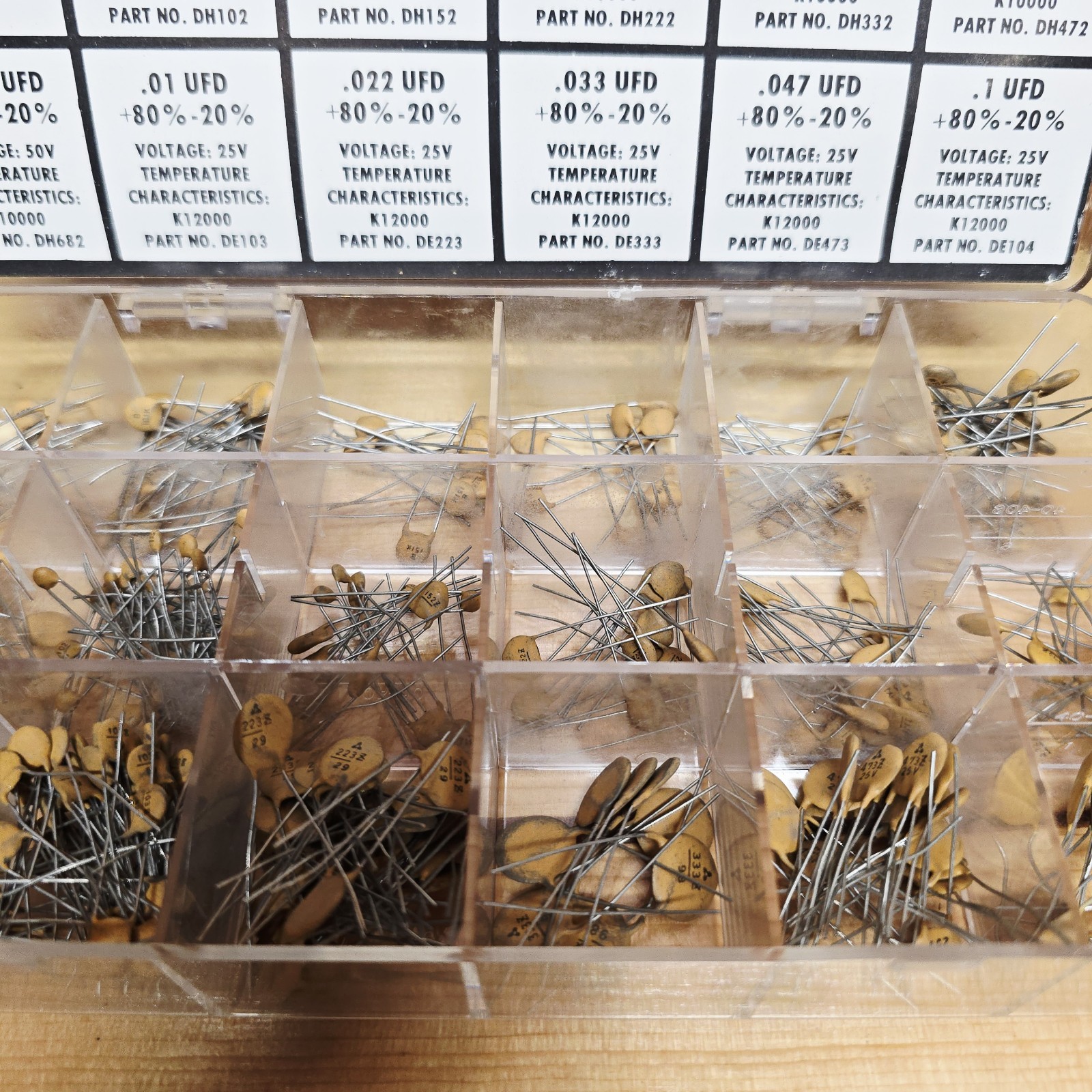 Panasonic Mixed Lot of Disc Capacitors Vintage NOS New