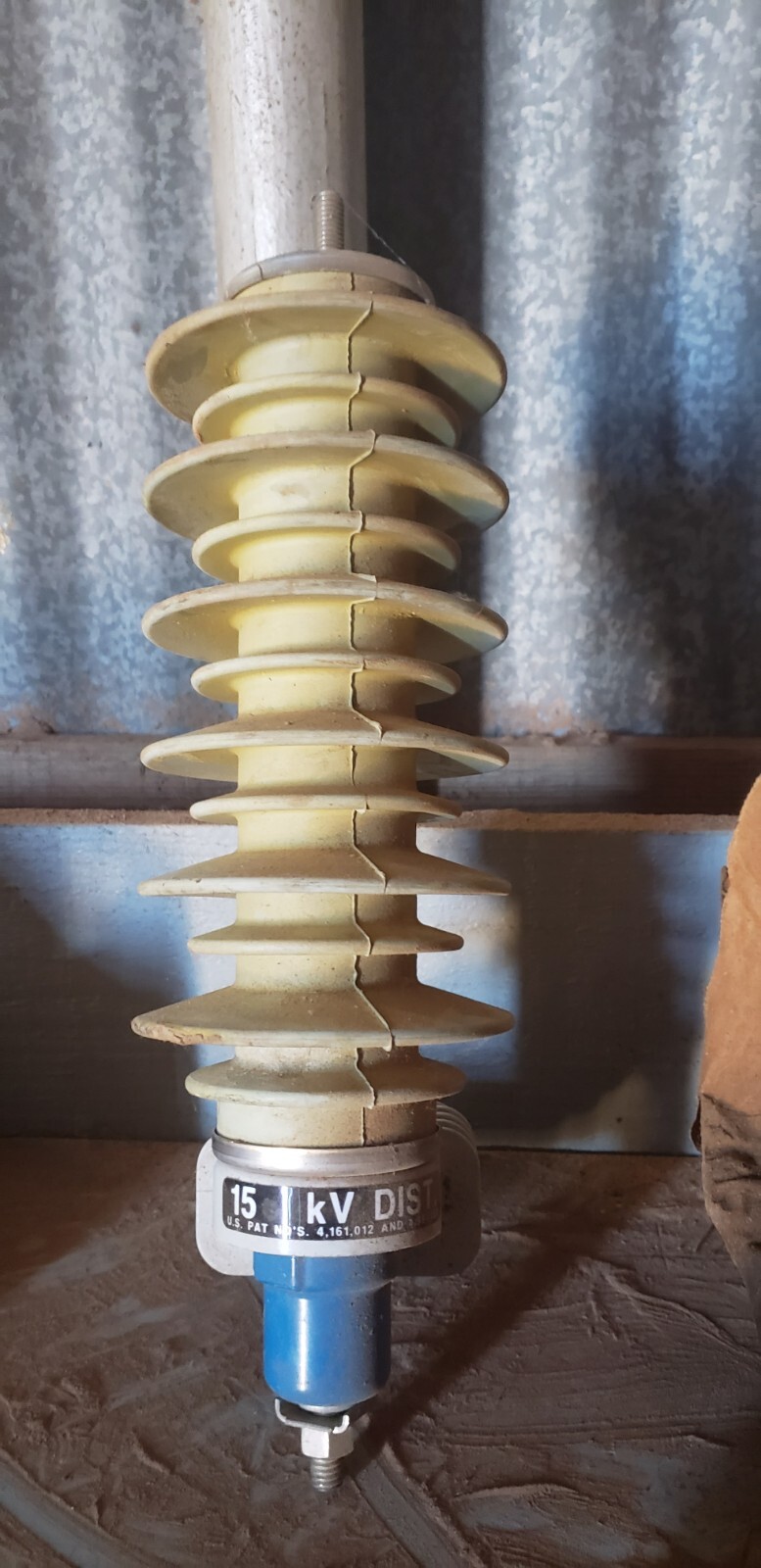 NEW JOSLYN 15KV, 12.7 MCOV POLYMER MOV ARRESTER ZQP 8154C0015J001