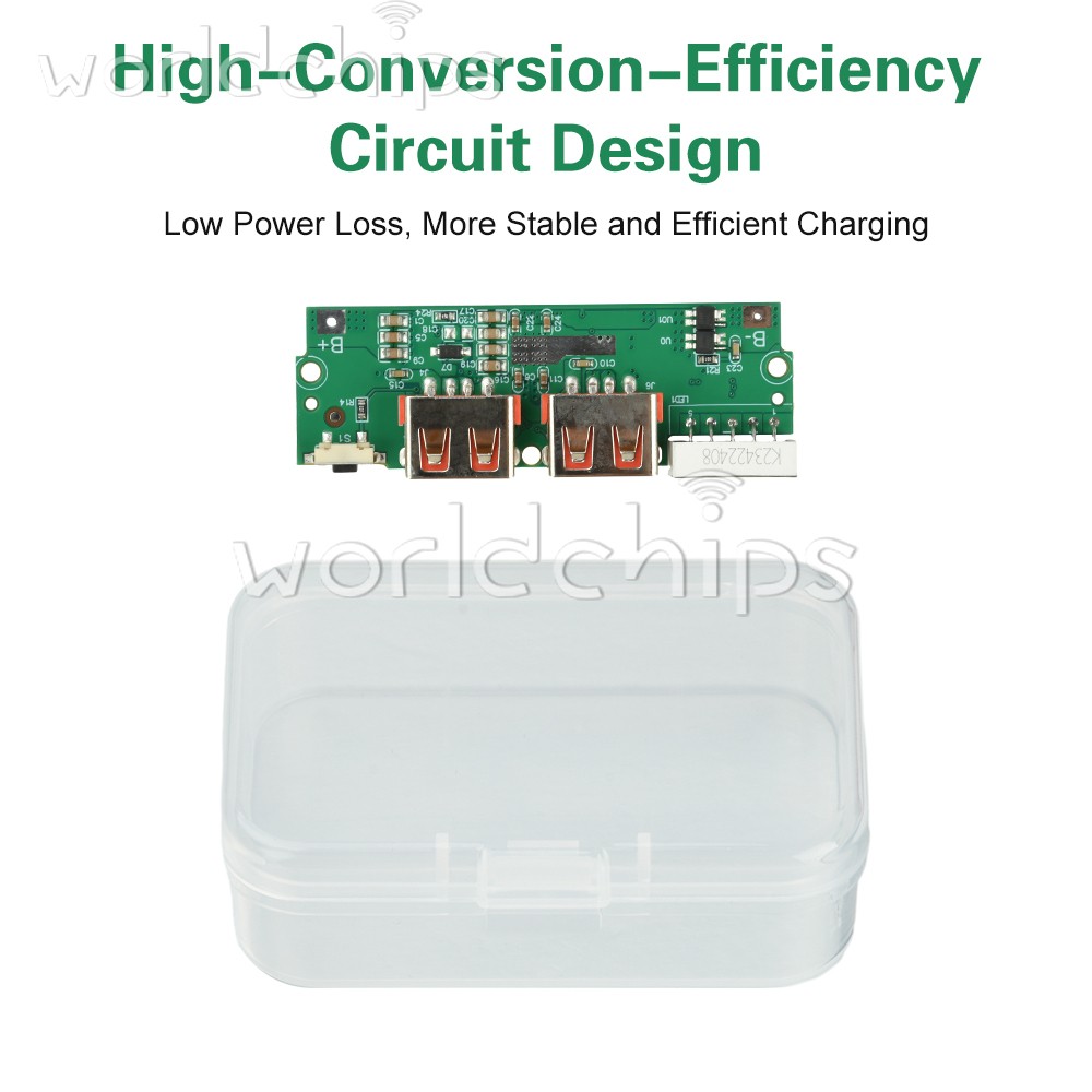 PD/QC 22.5W Fast Charging Module DIY Mobile Power Bank Circuit Board LED Display