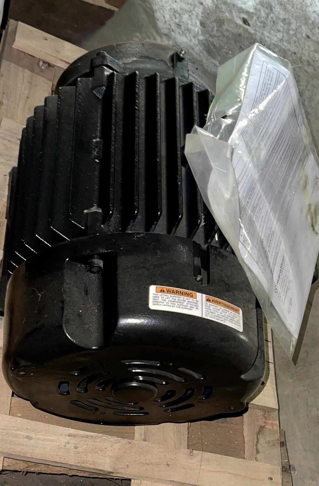 215TPFSA10105A MARATHON ELECTRIC MOTOR 10HP 460V 215TCV TEFC MOTOR