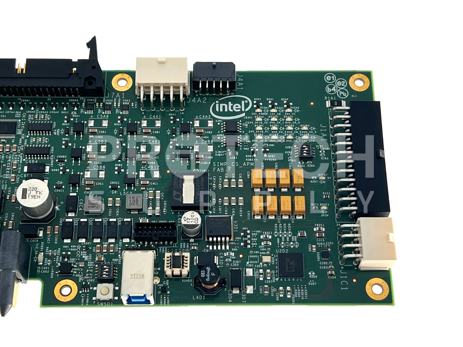 Intel AA H44283-602 Power Interface Board SIMP_CS_AMP with WARRANTY